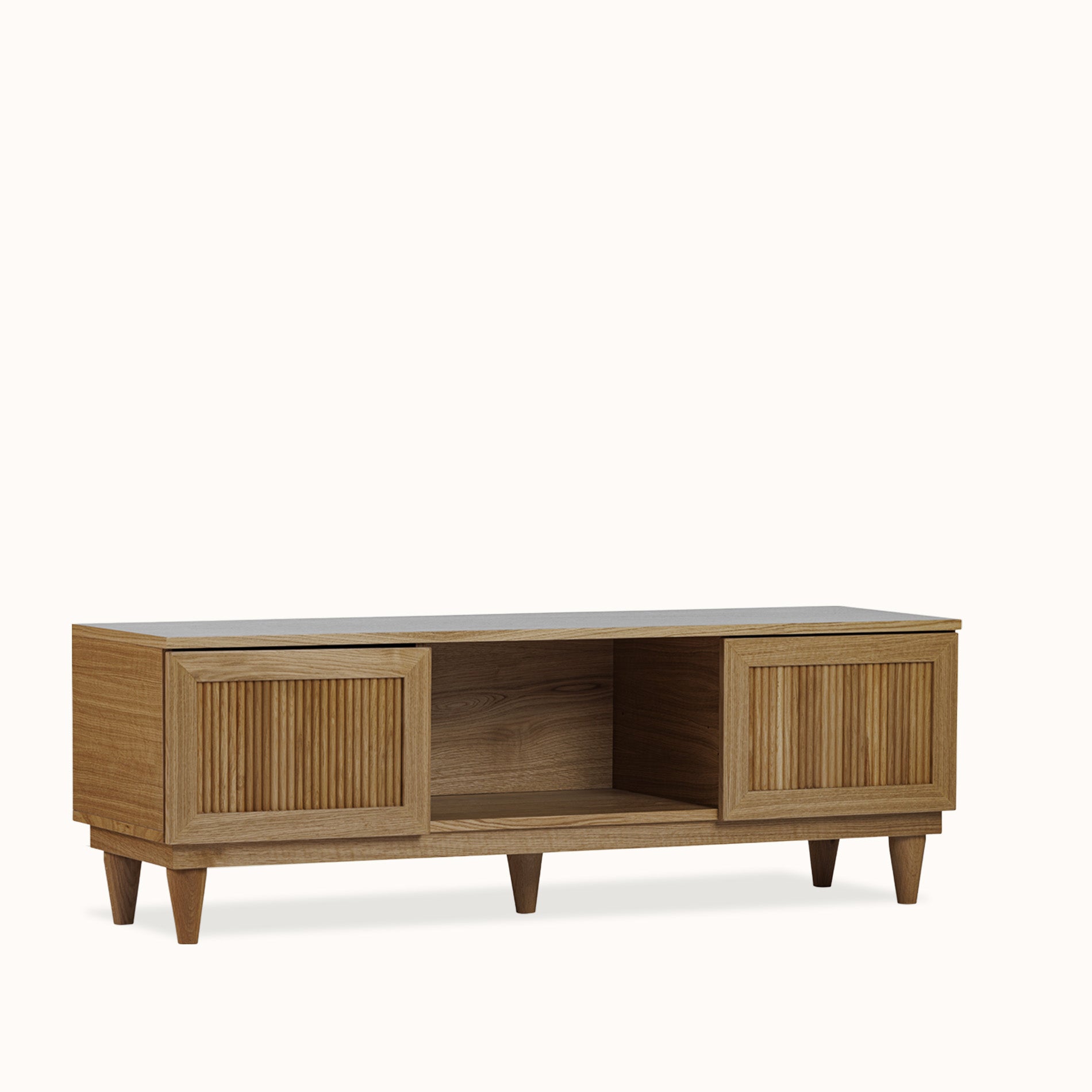 Çıtalı Ahşap Tv Ünitesi 150 cm