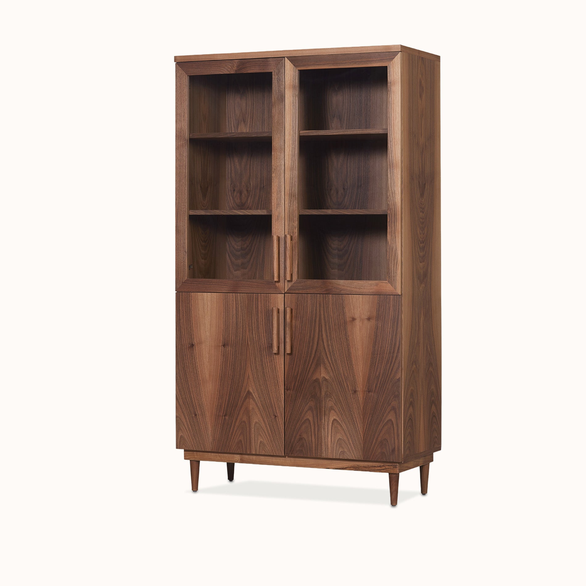 Malin 2 Kapak Camlı Vitrin 100 cm